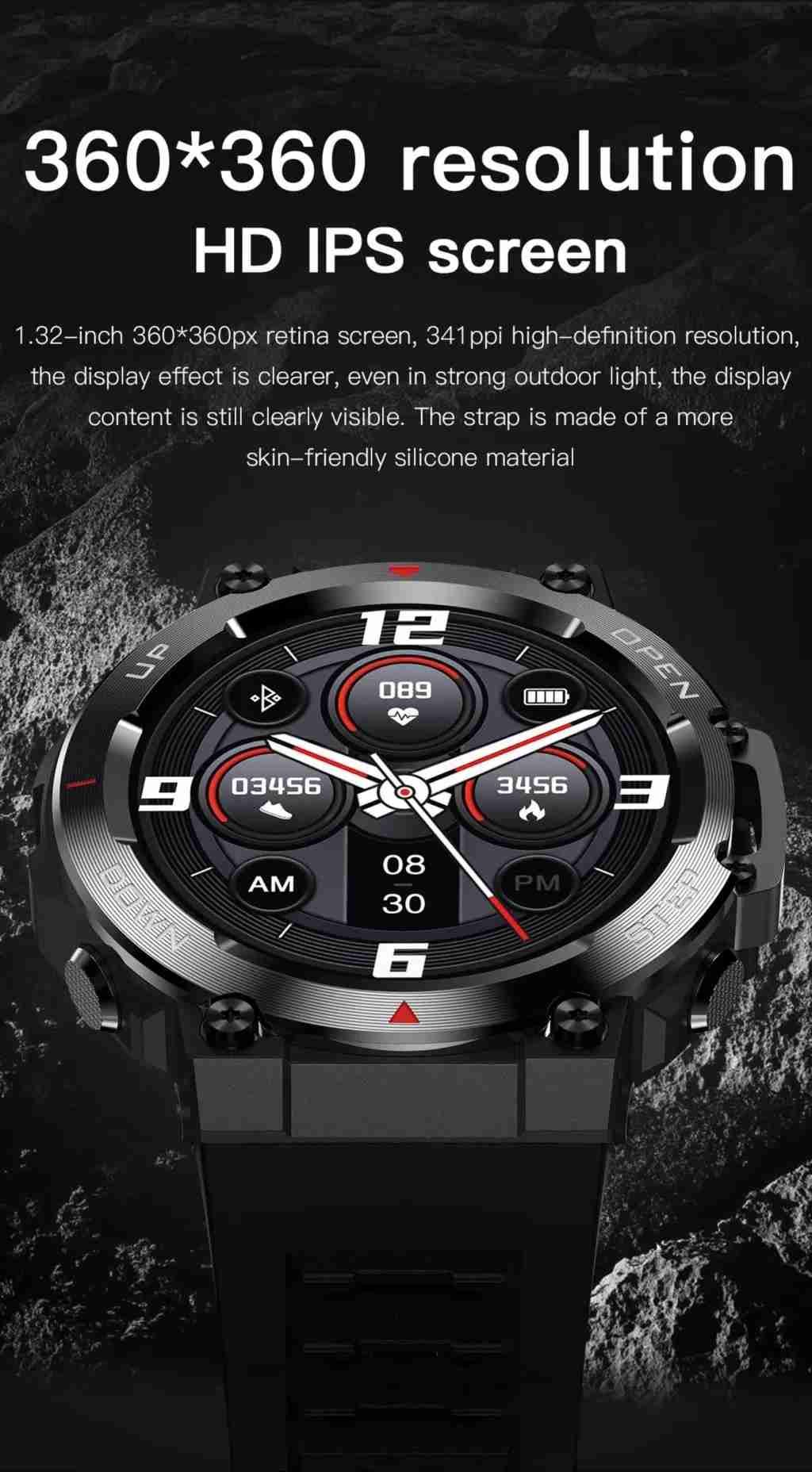 Smartwatch AK45. Para un estilo renovado