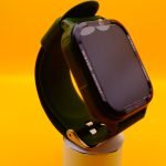 Smartwatch G96 de color verde con pantalla HD de 1,85 pulgadas, mostrando su diseño elegante y moderno.