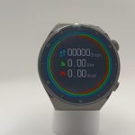 Smartwatch DT3 Pro Max de metal con pantalla táctil y correa metálica