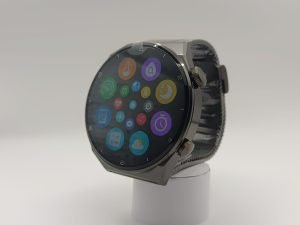 Smartwatch DT3 Pro Max con pantalla táctil y correa de metal