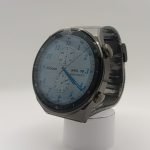 Smartwatch DT3 Pro Max metálico con pantalla táctil y correa de metal