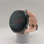 DT3 Pro Max rosado con pantalla táctil y correa de silicona