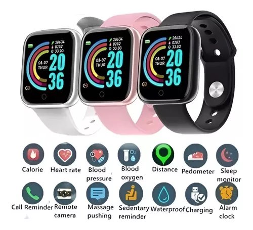 Smart Watch Ft80 Deporortivo
